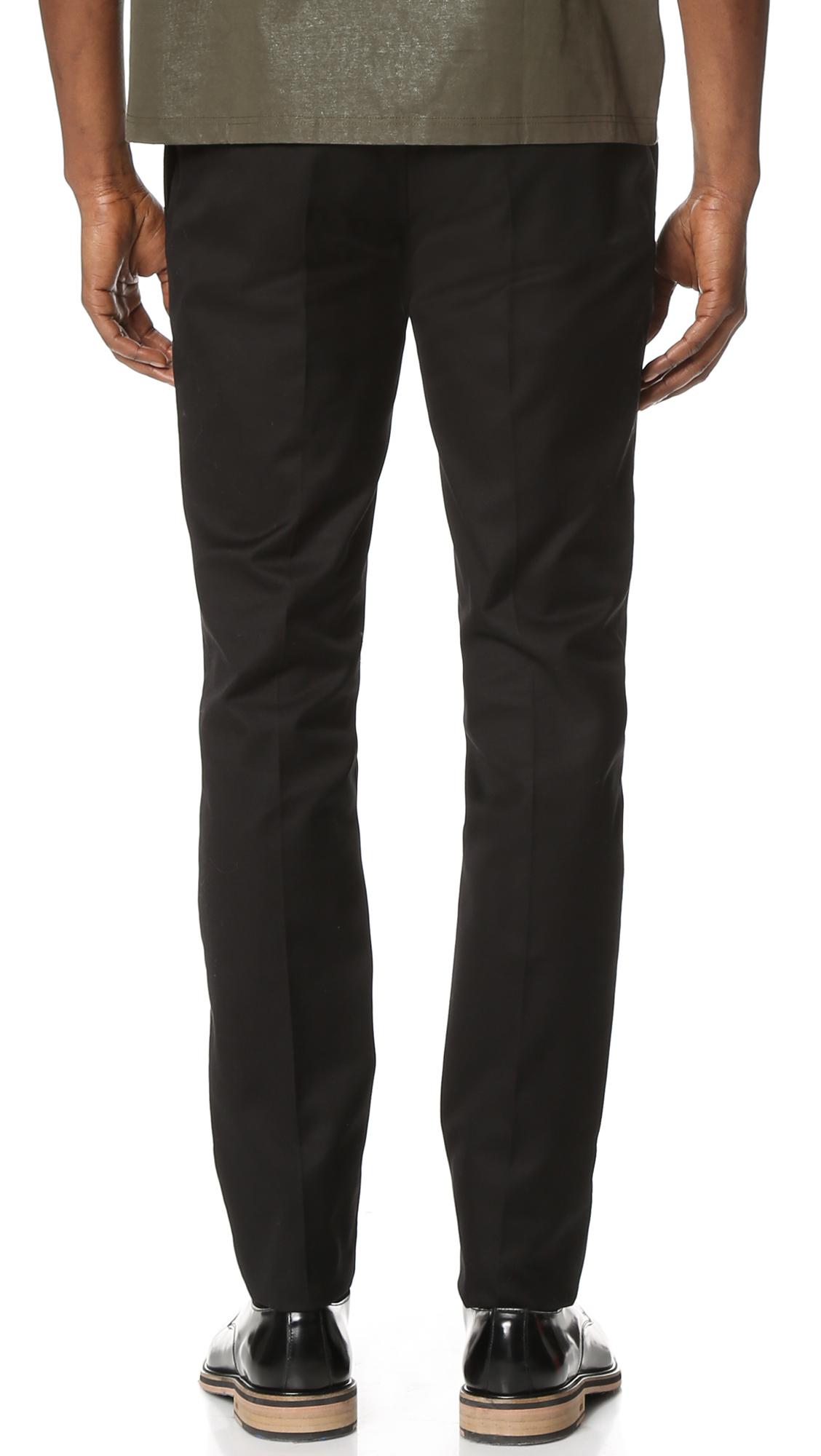 calvin klein men's cotton twill pant