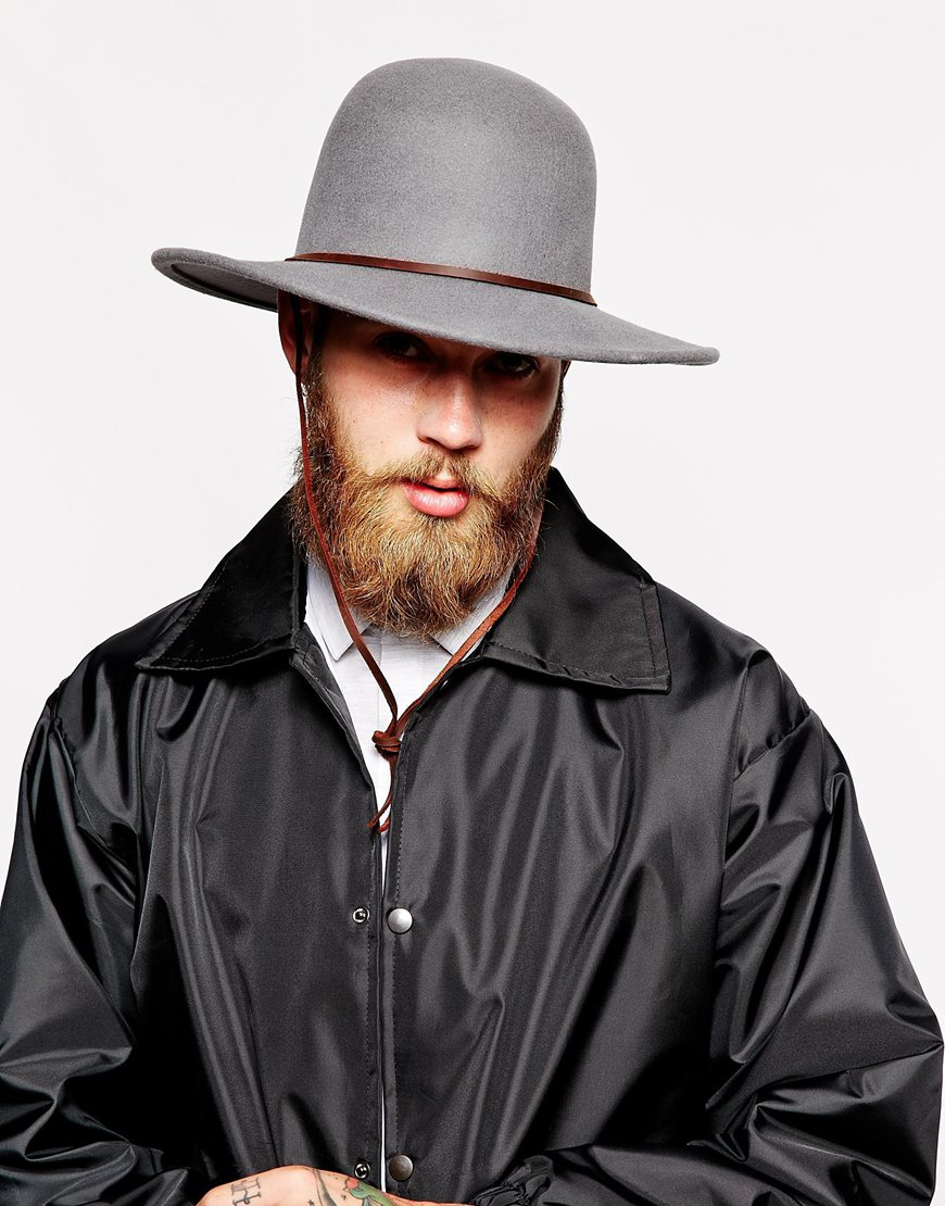 Brixton Tiller Hat in Gray for Men | Lyst
