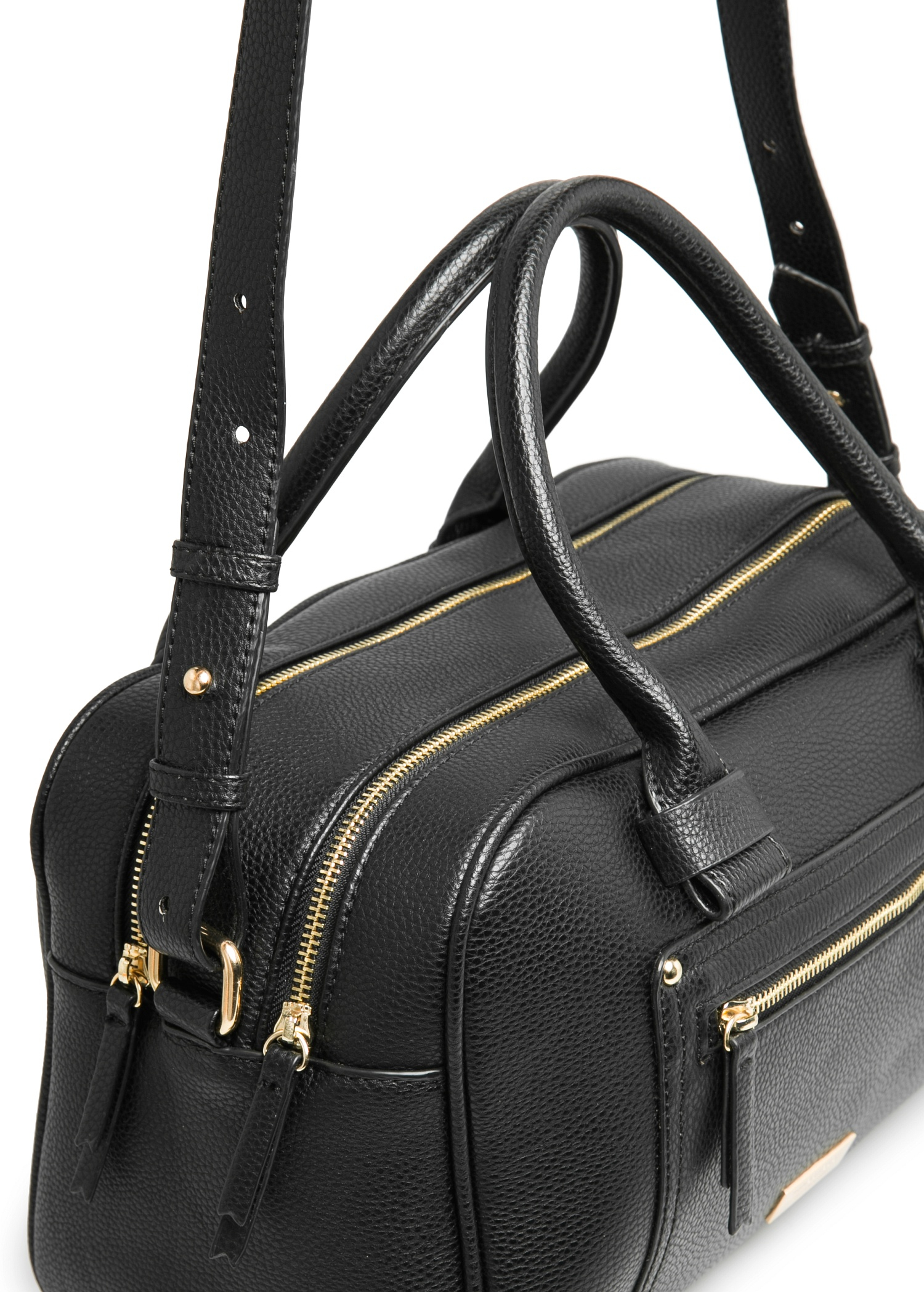 Lyst - Mango Zip Tote Bag in Black