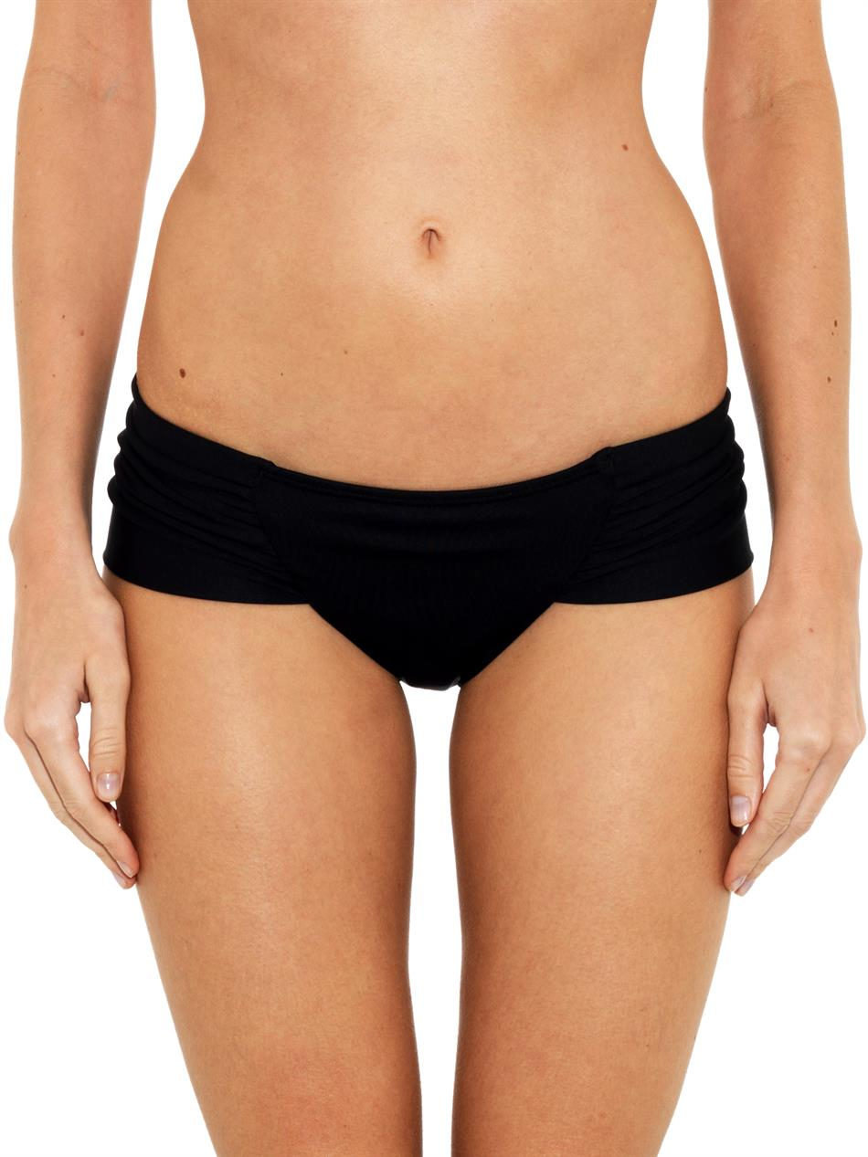 Fat mature redtube Black bikini briefs