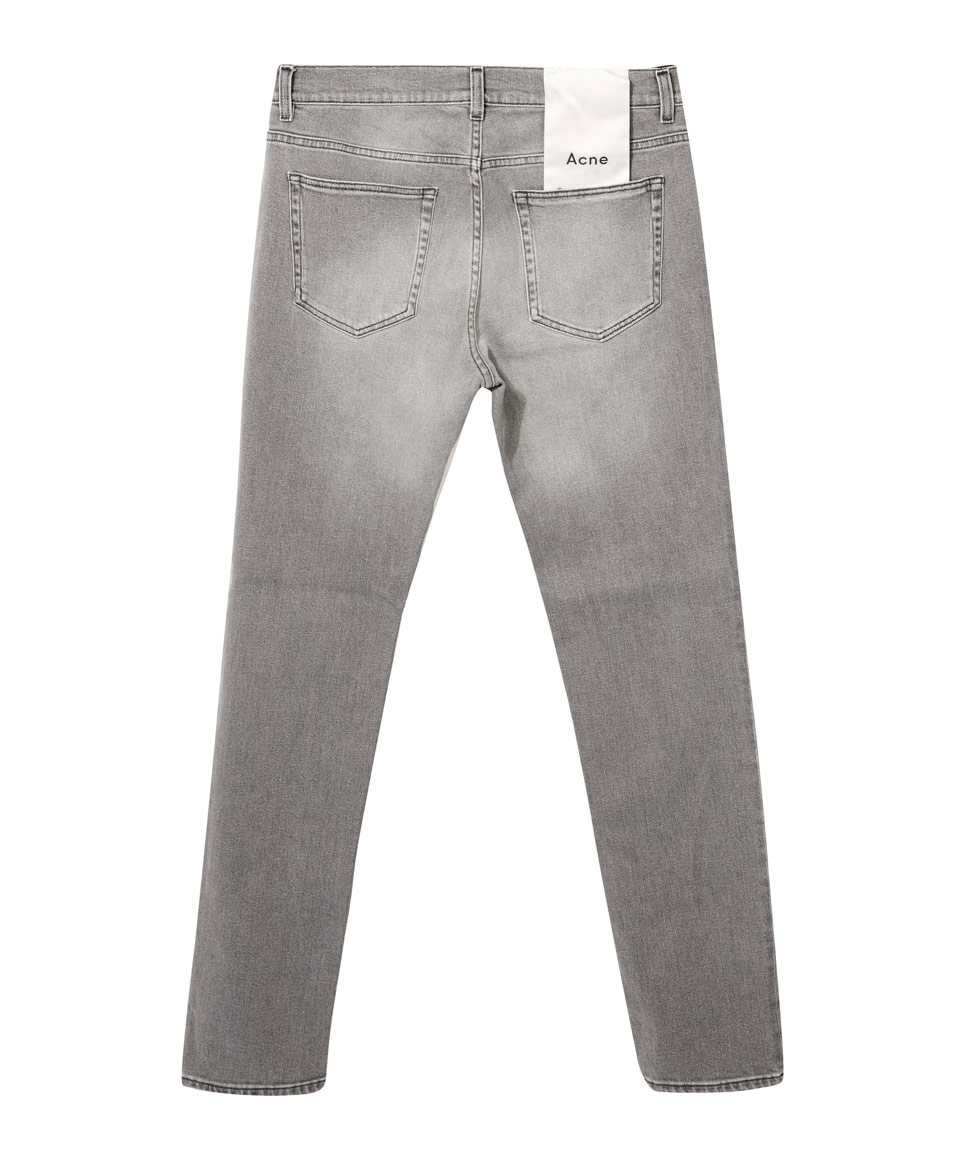 acne grey jeans