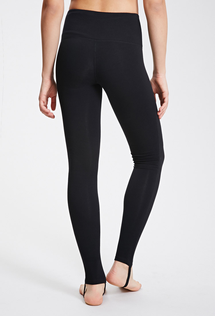 high waisted stirrup leggings