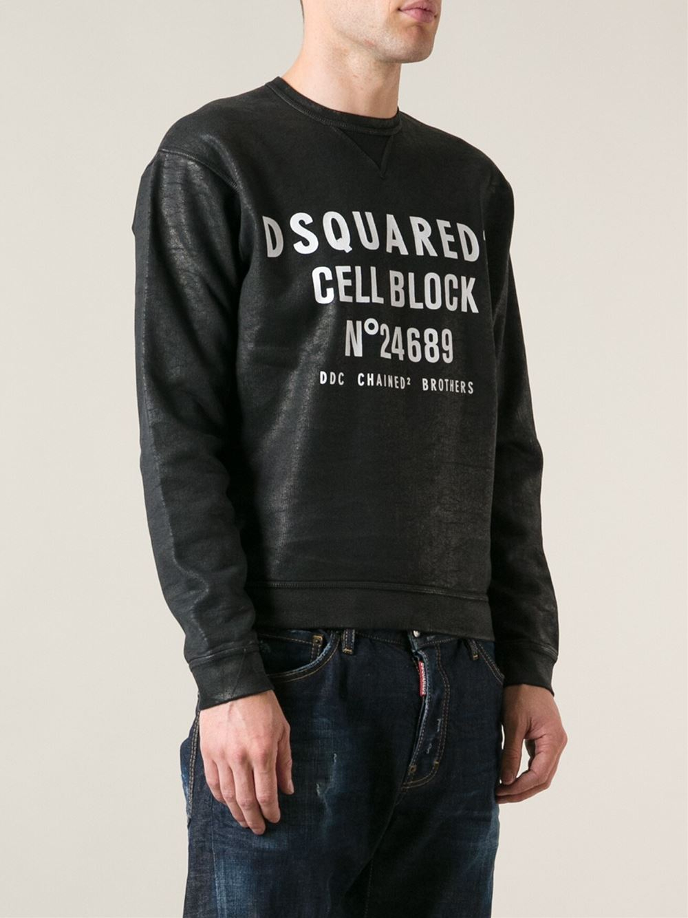 t shirt dsquared2 cell block