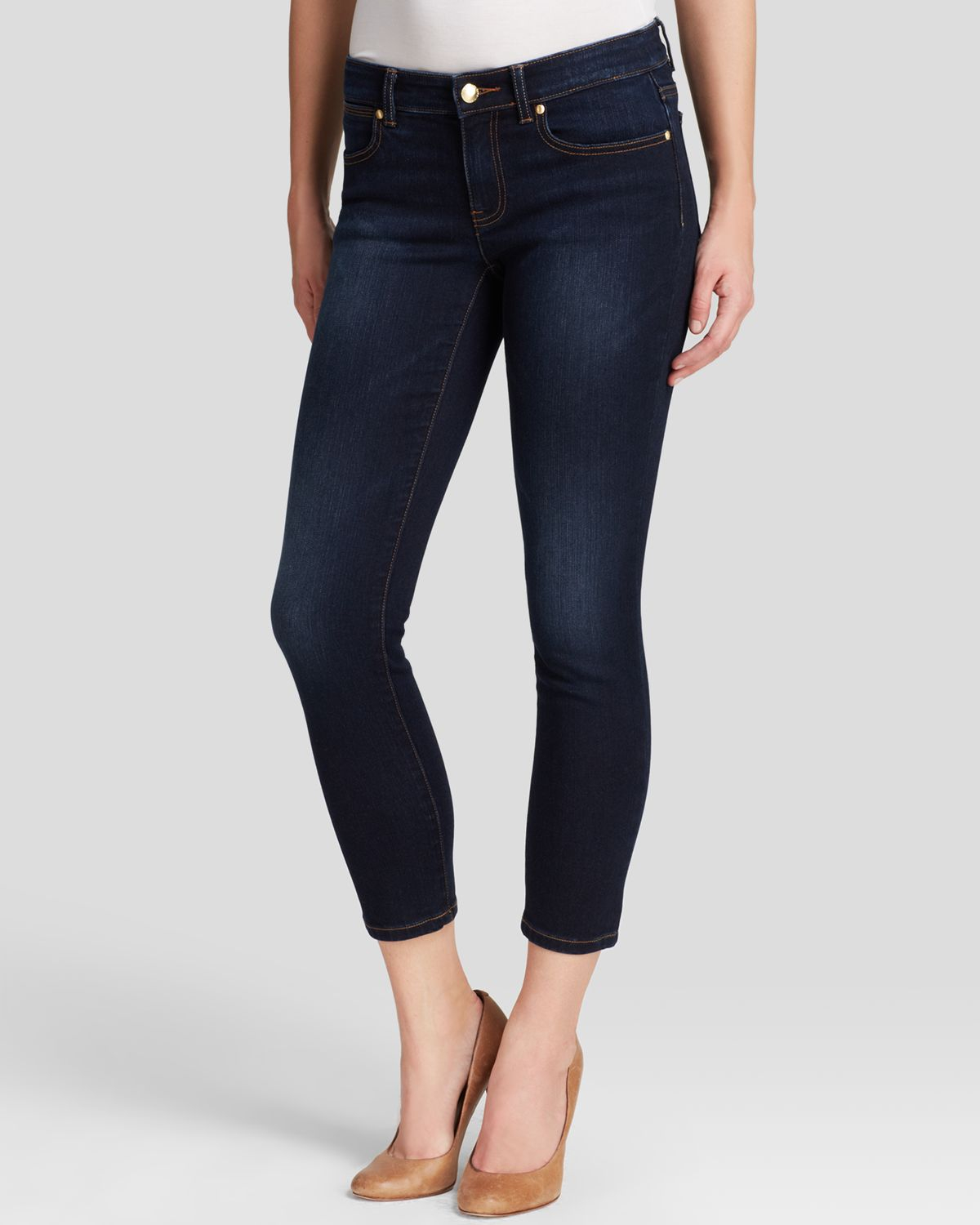 michael kors cropped jeans