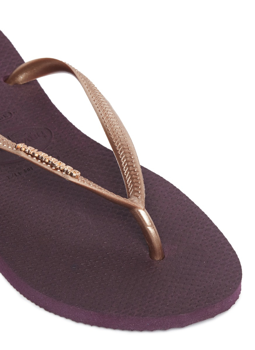 purple havaianas