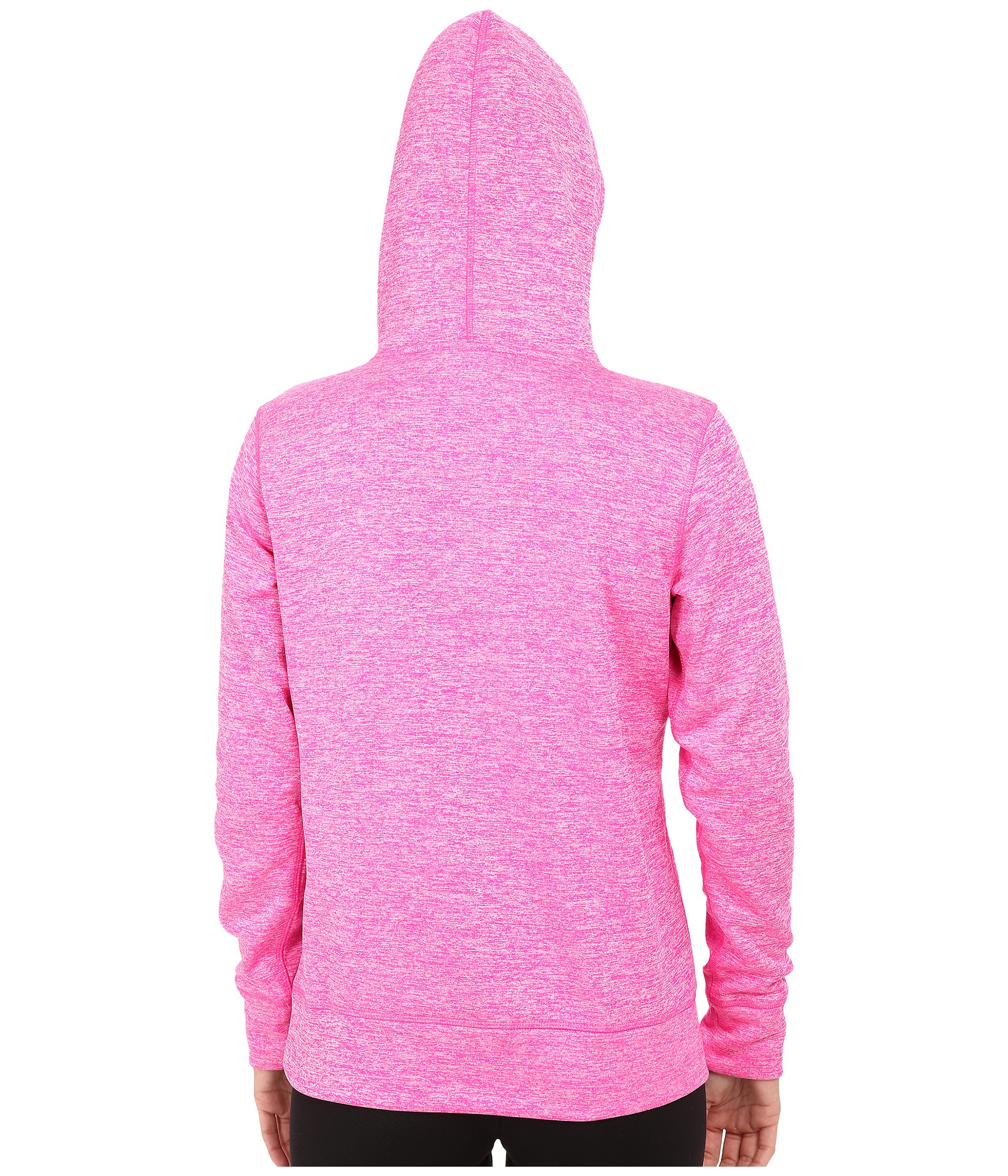 under armour grey and pink hoodie