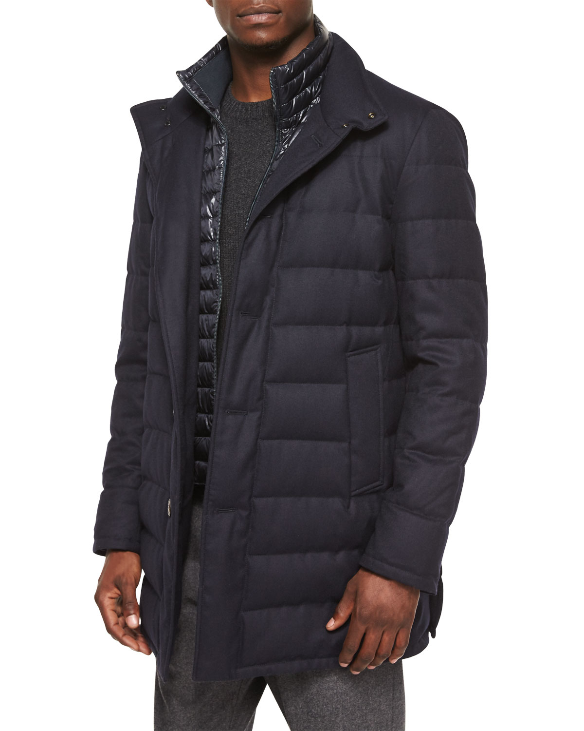 Moncler Goose Vallier Quilted Jacket in 