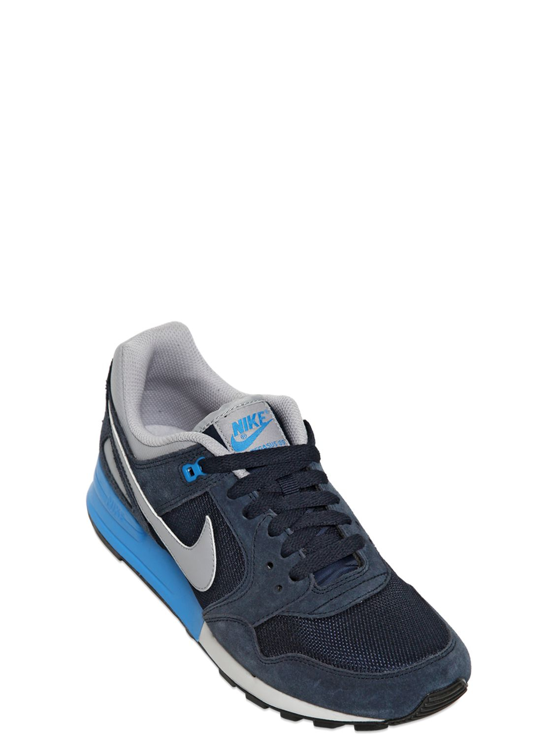 Nike Air Pegasus 89 Vintage Suede Sneakers in Blue for Men | Lyst UK