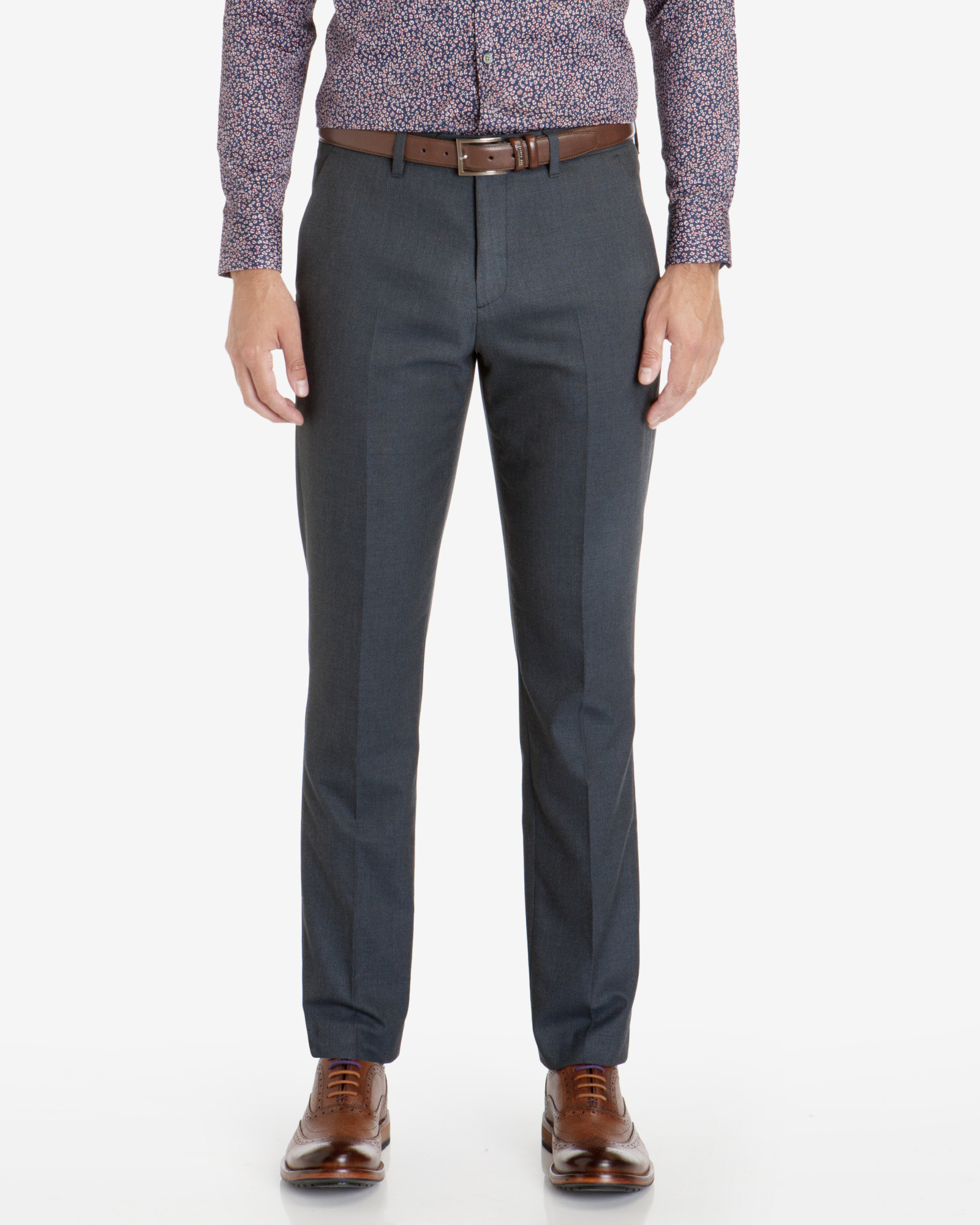 Ted baker Multi Fabric Pants in Blue for Men Lyst