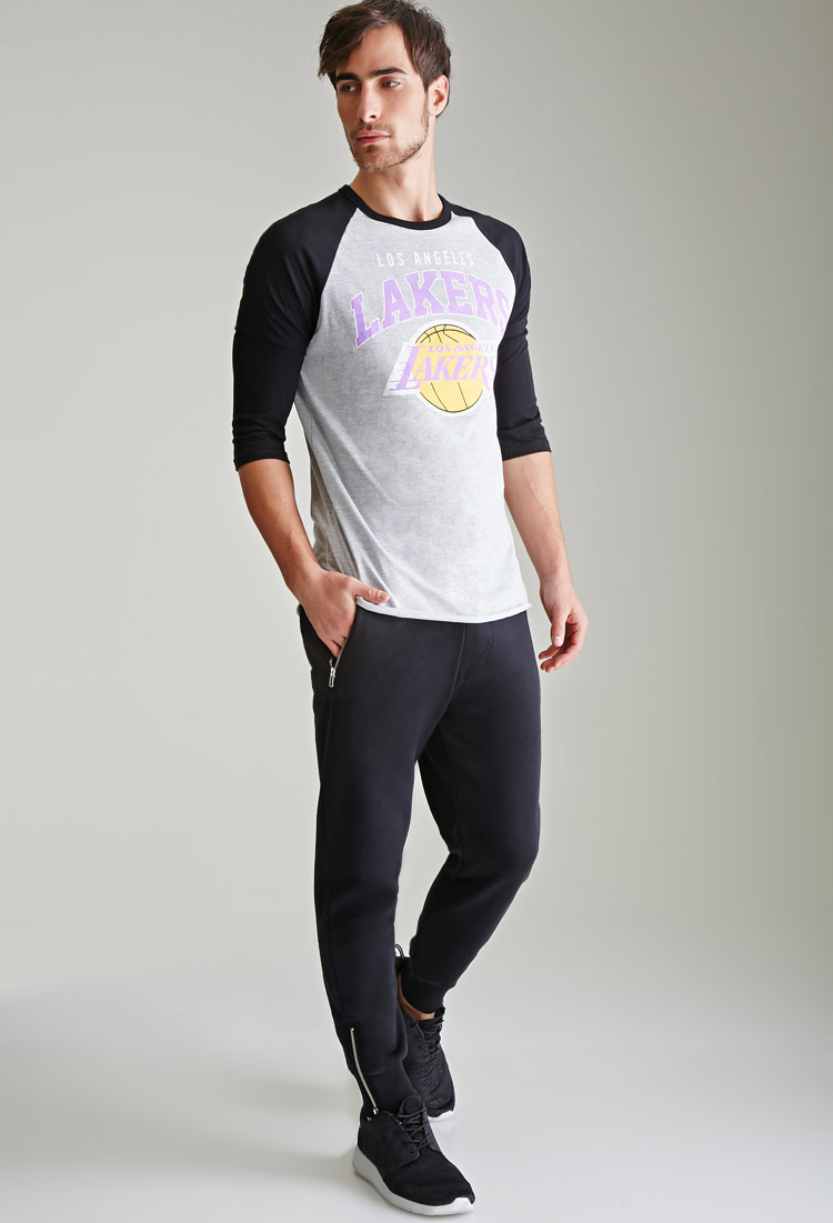lakers baseball tee