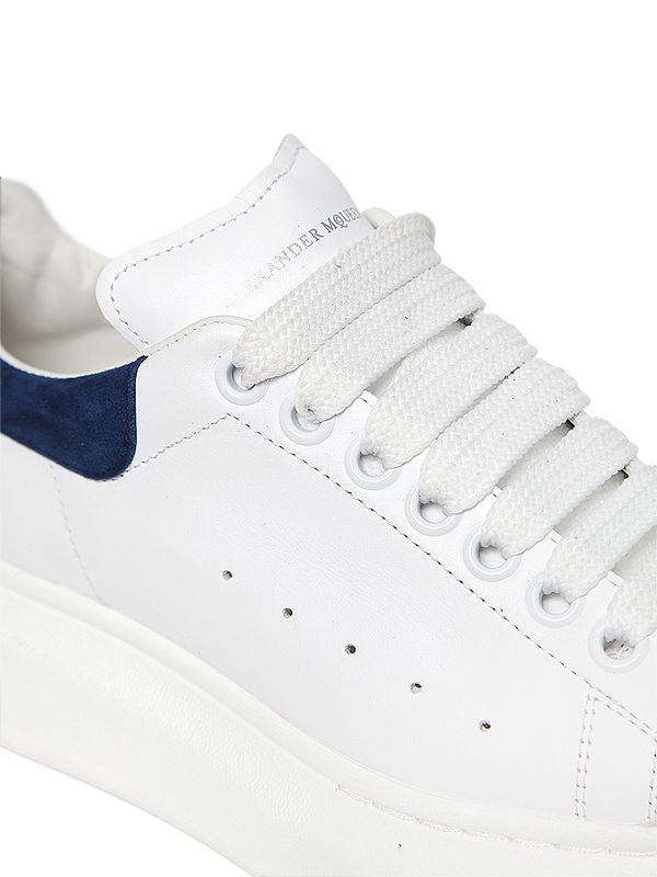 alexander mcqueen white navy