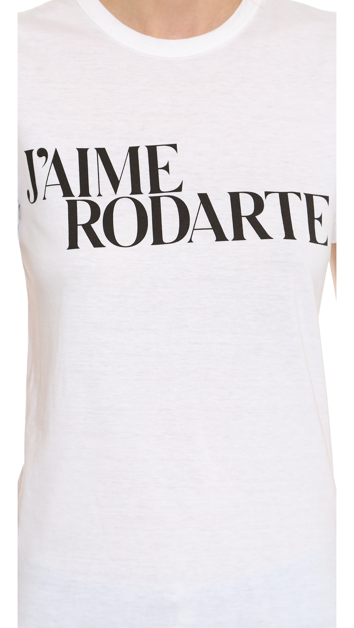 Rodarte Love / Hate T-shirt in White | Lyst