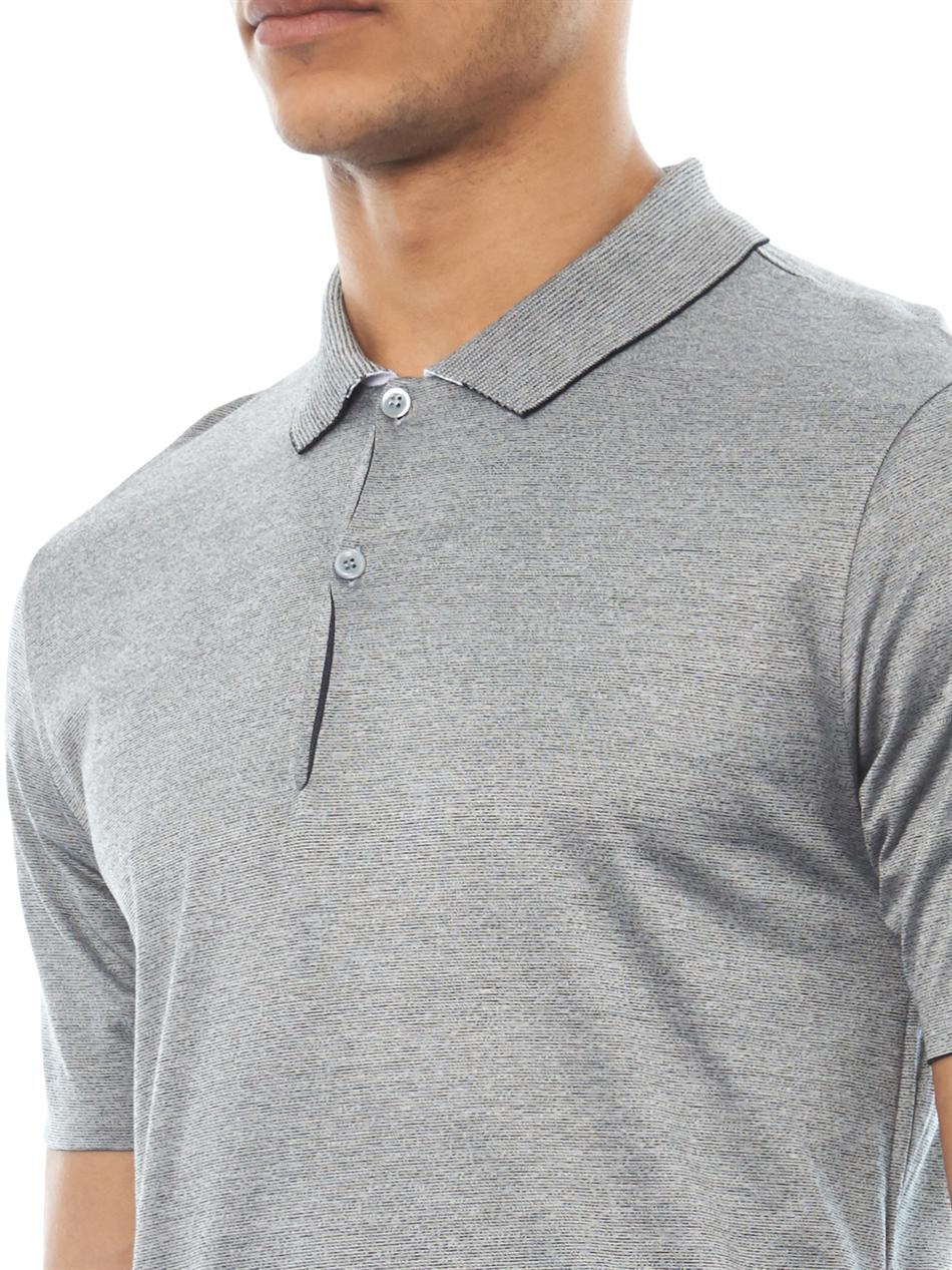 Balenciaga Reversible Polo Shirt in Grey (Gray) for Men - Lyst