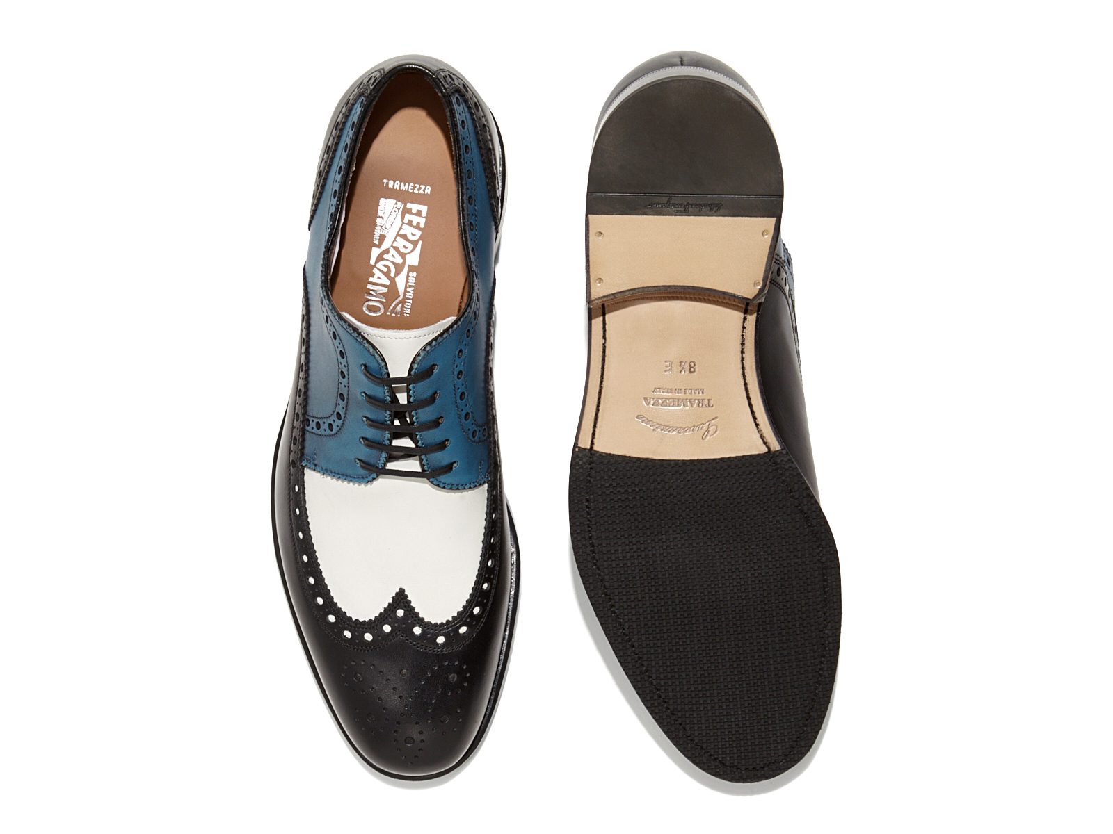 black ferragamo shoes