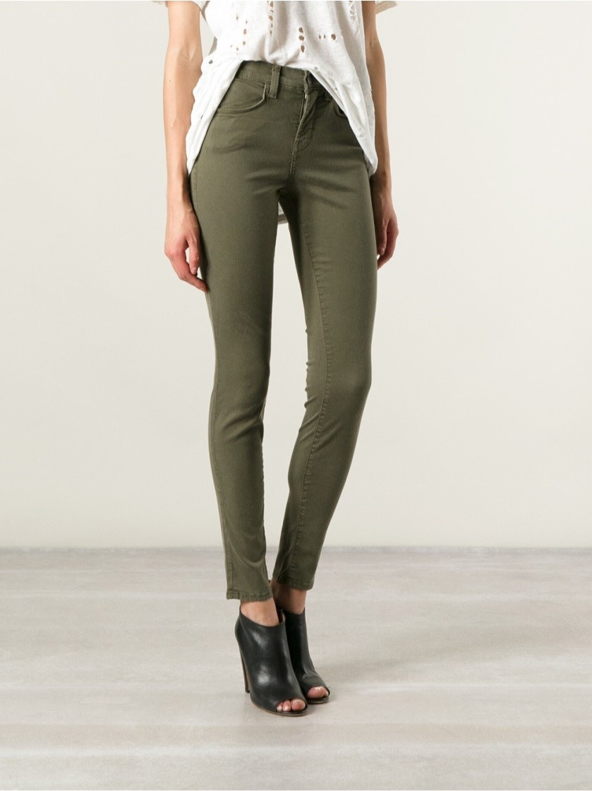 J brand Skinny Jeans in Green Lyst
