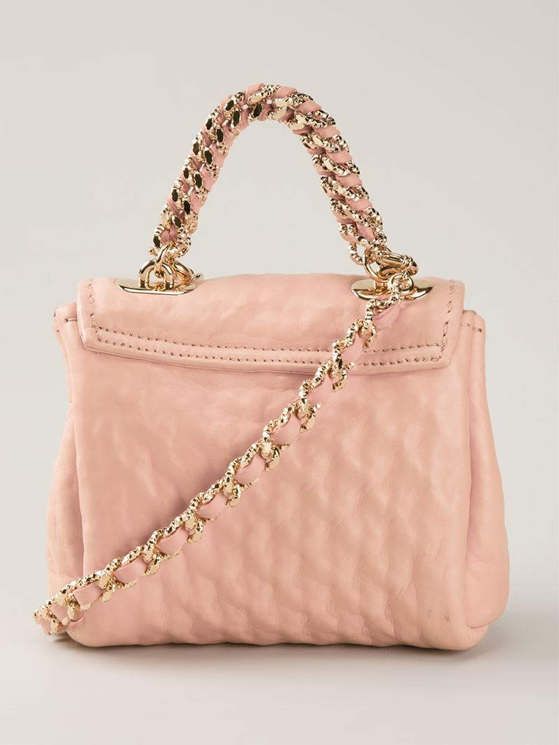 Ermanno Scervino Mini 'Faubourg' Bag in Pink & Purple (Pink) | Lyst