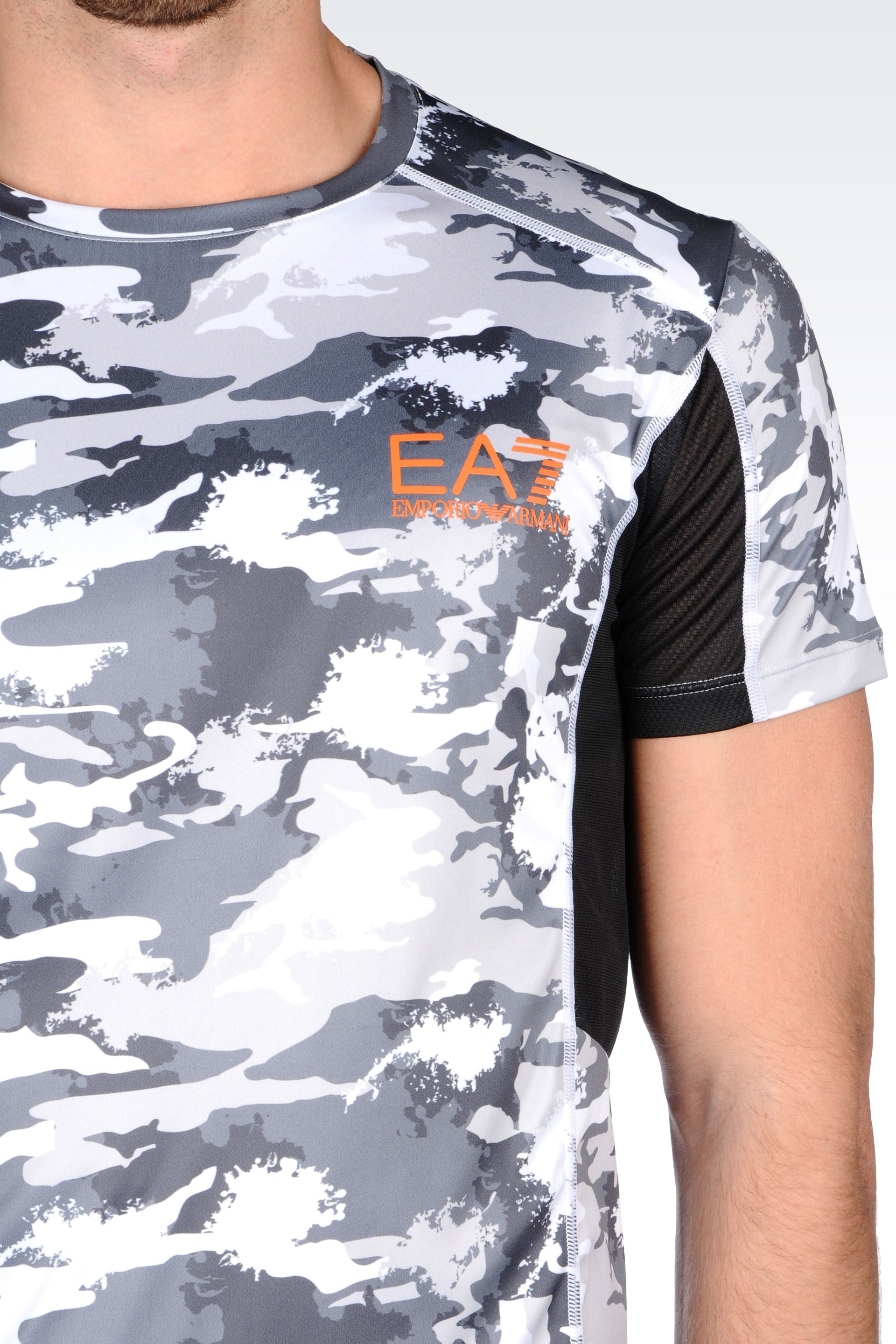 ea7 camo t shirt