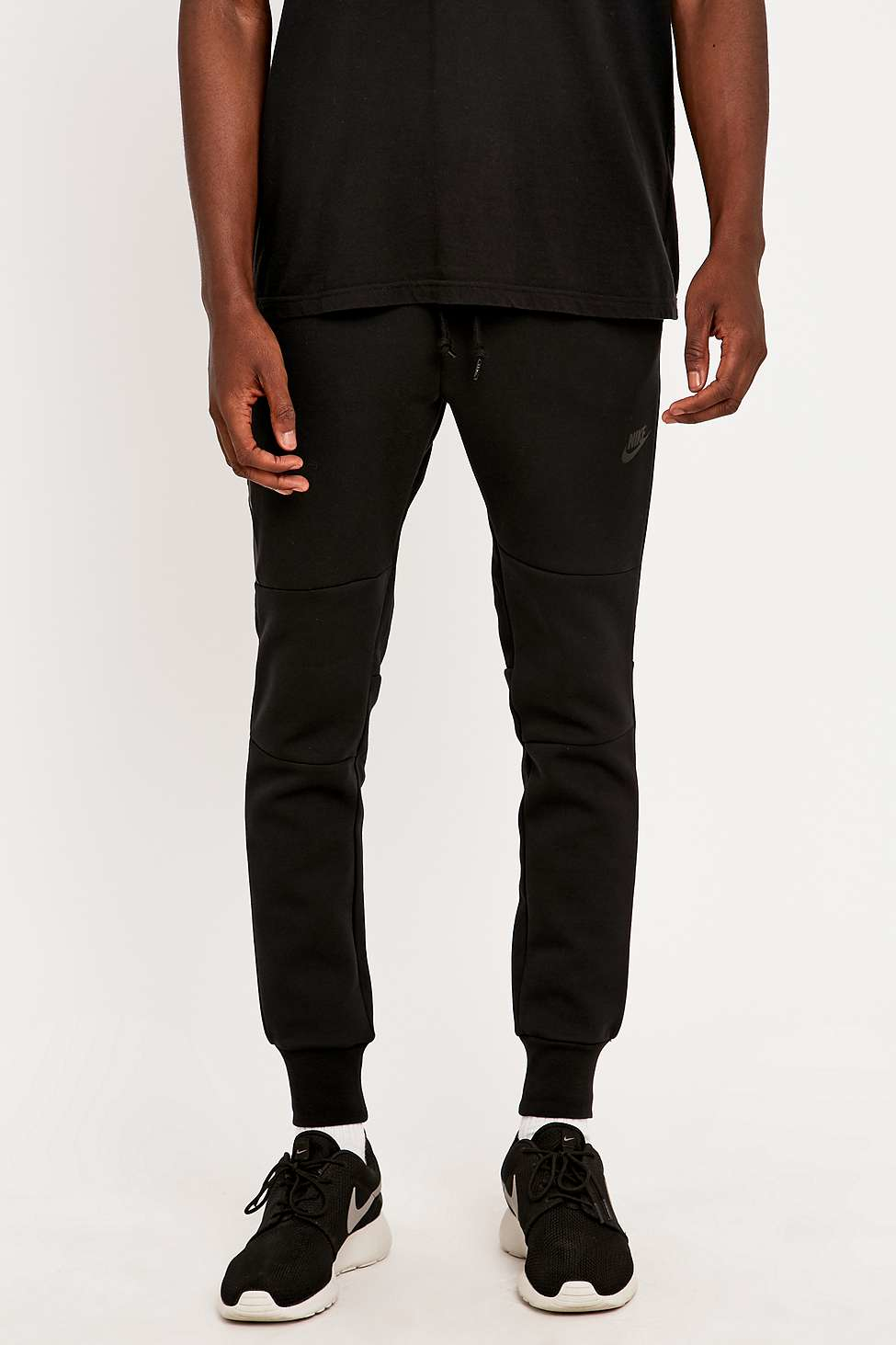 nike sportswear tech fleece joggers black black