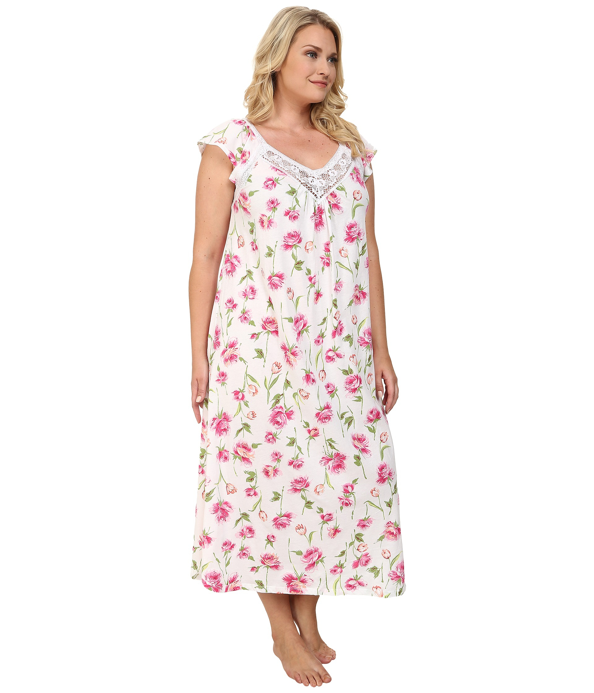 carole hochman plus size long nightgowns