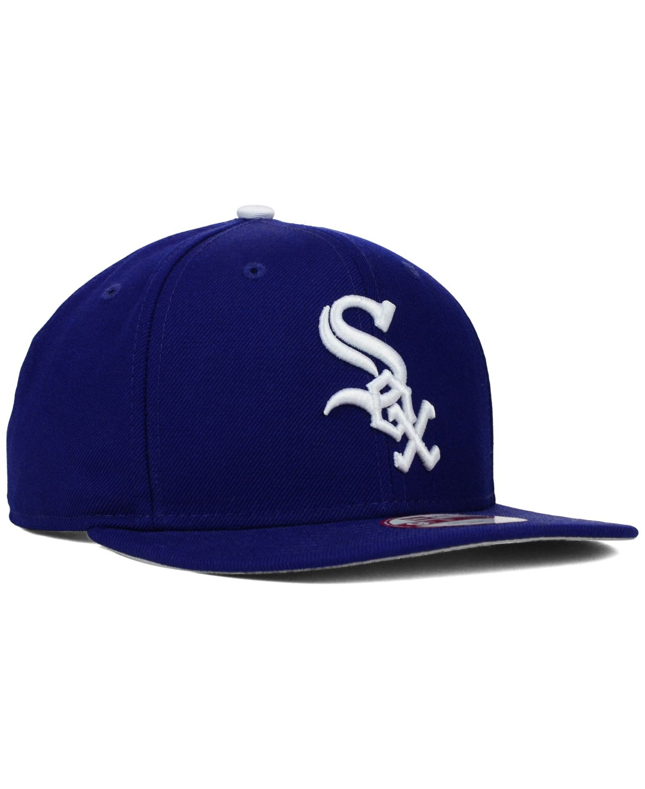 Ktz Chicago White Sox Twisted Original Fit 9fifty Snapback Cap in Blue