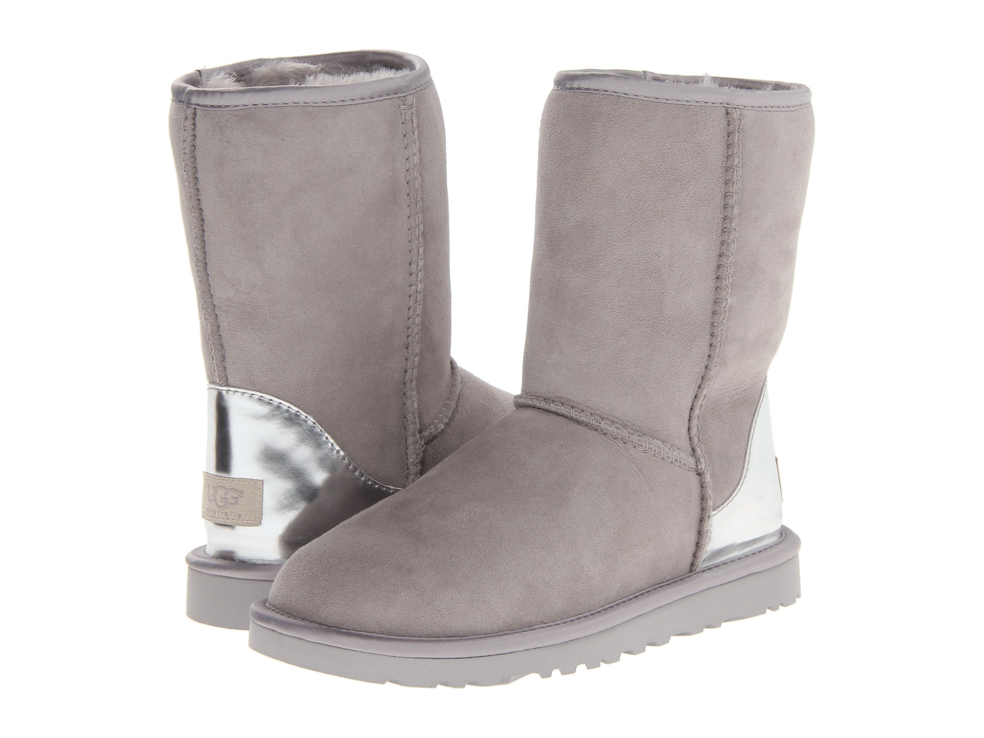 ugg metallic grey