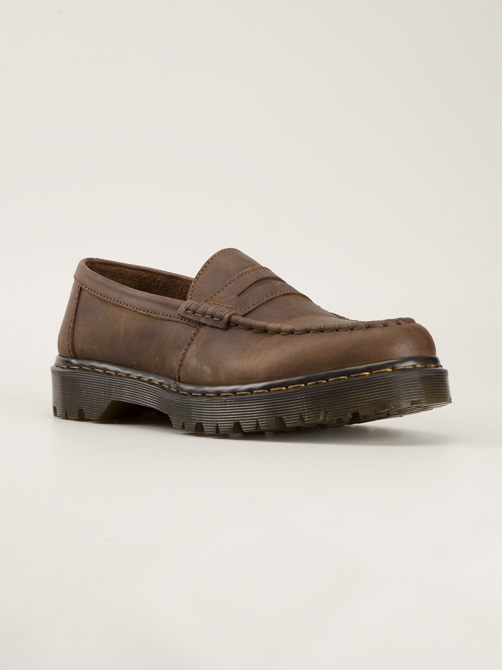 Dr. Martens Chunky Loafers in Brown for 