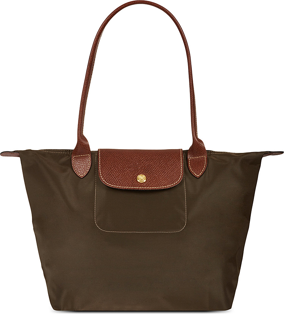 Longchamp Le Pliage Small Shopper Grey in Gray (grey) Lyst