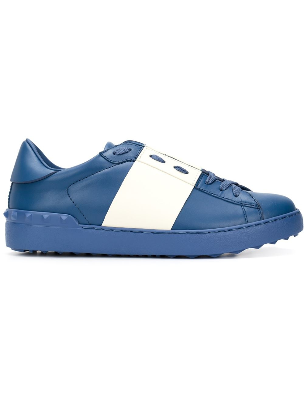 valentino open sneaker blue