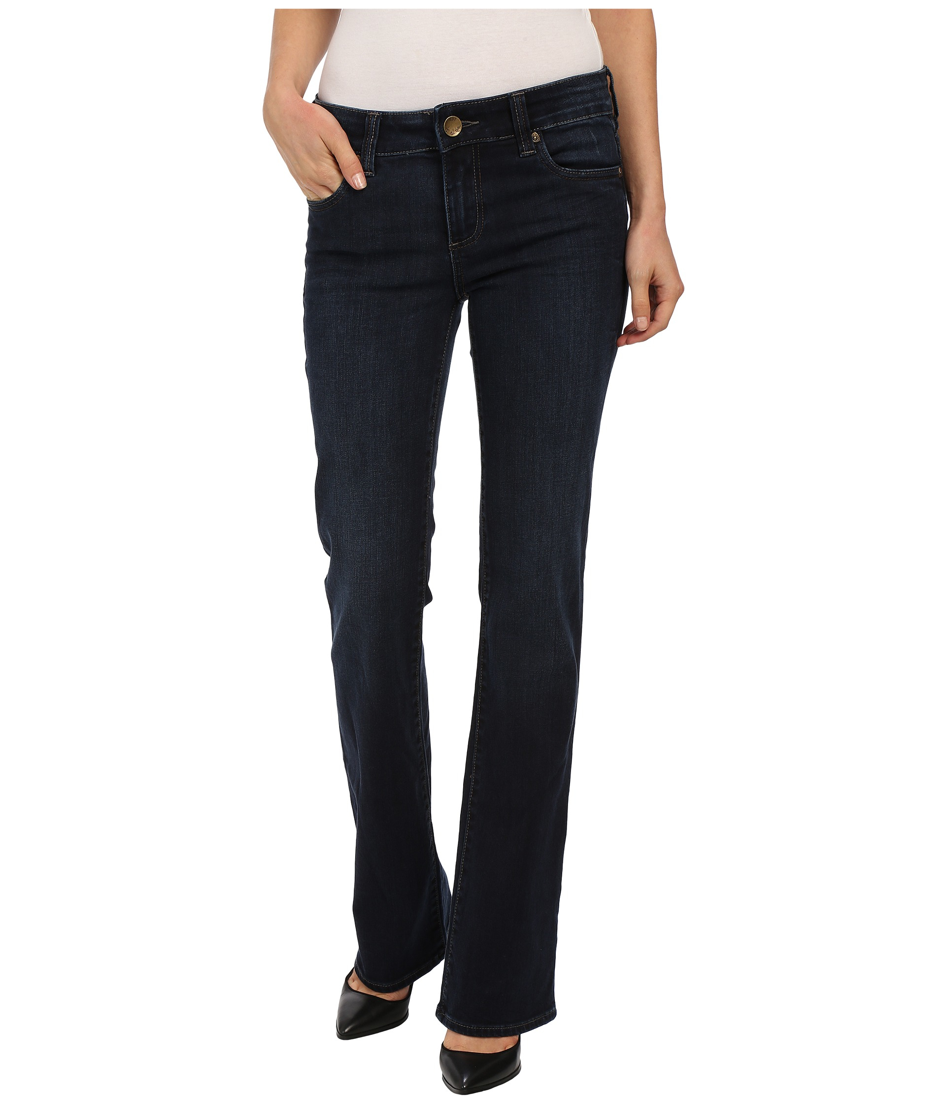 kut from the kloth natalie high rise bootcut jeans