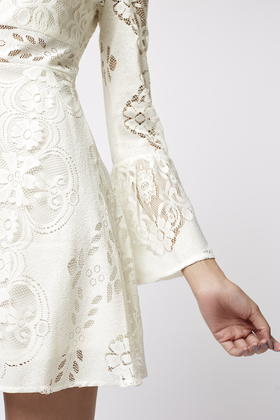 petite cream dress