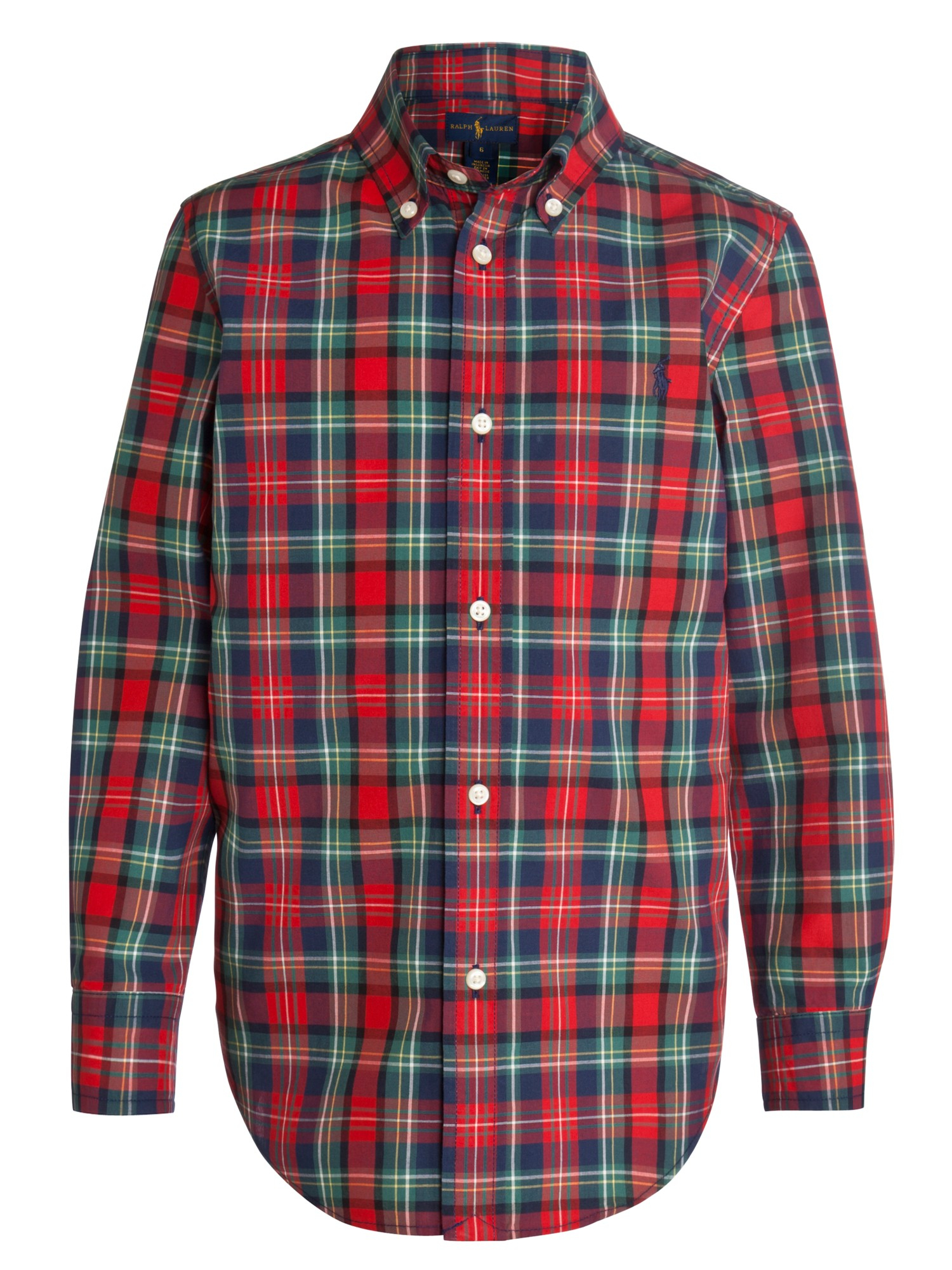 Polo Ralph Lauren Plaid Button Down Shirt in Red for Men Lyst
