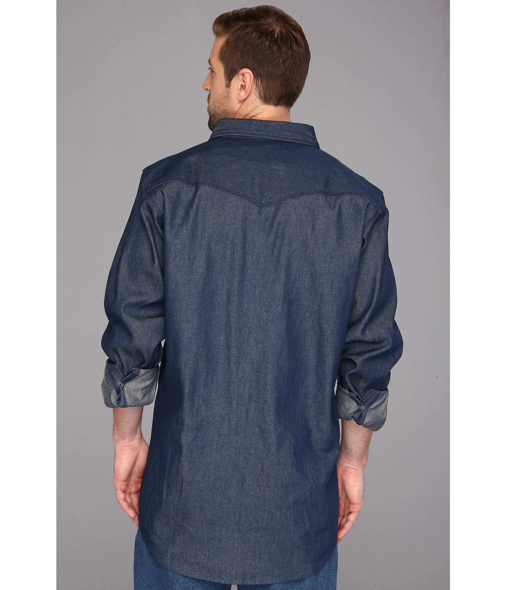 carhartt ironwood denim work shirt