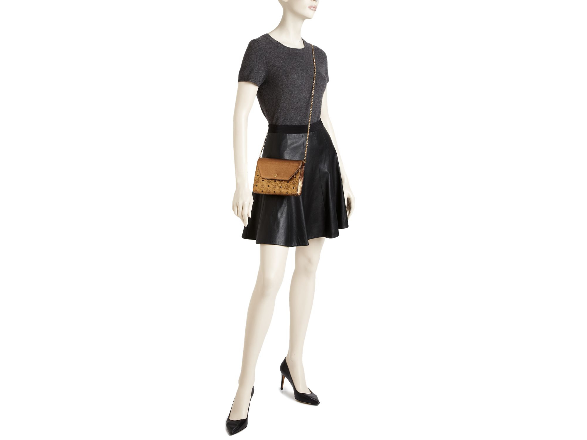 mcm millie visetos crossbody