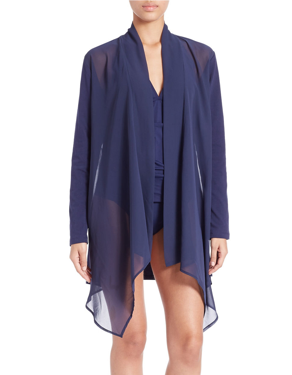 navy blue cover ups