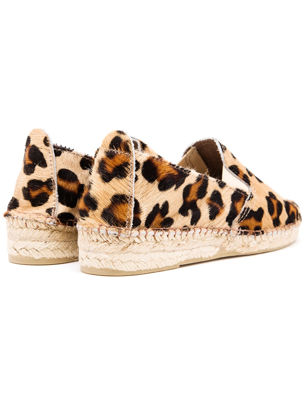Lyst Prism Leopard Printed Ponyskin Espadrilles in Brown