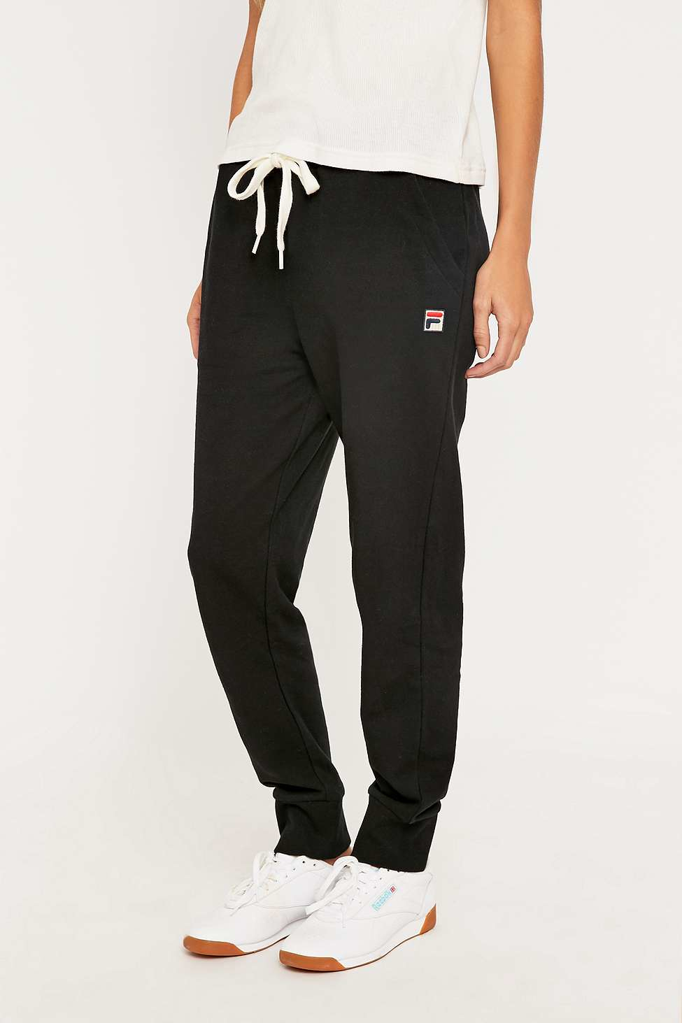 fila black joggers