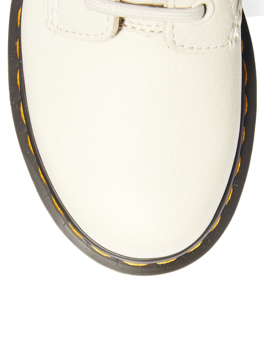 Dr. Martens Core Pascal Ivory 8eye Boots in White - Lyst
