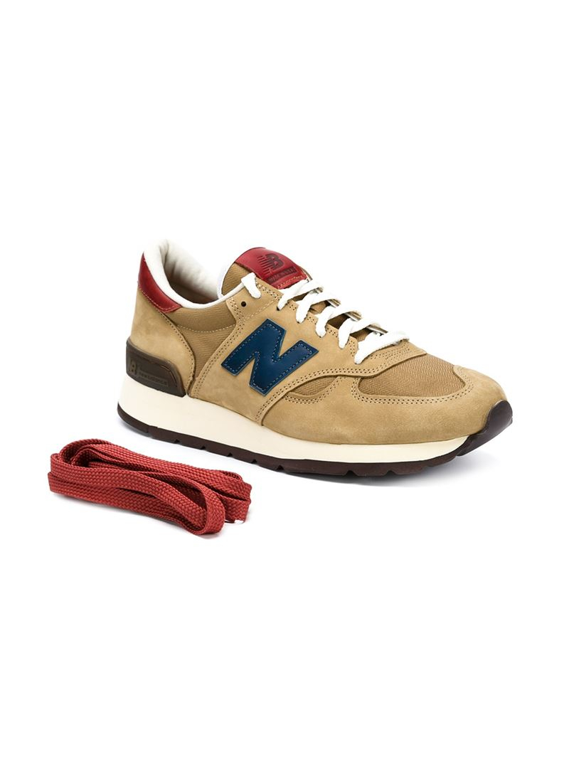 New Balance 990 Mid-Century Modern Sneakers in Brown for Men | Lyst