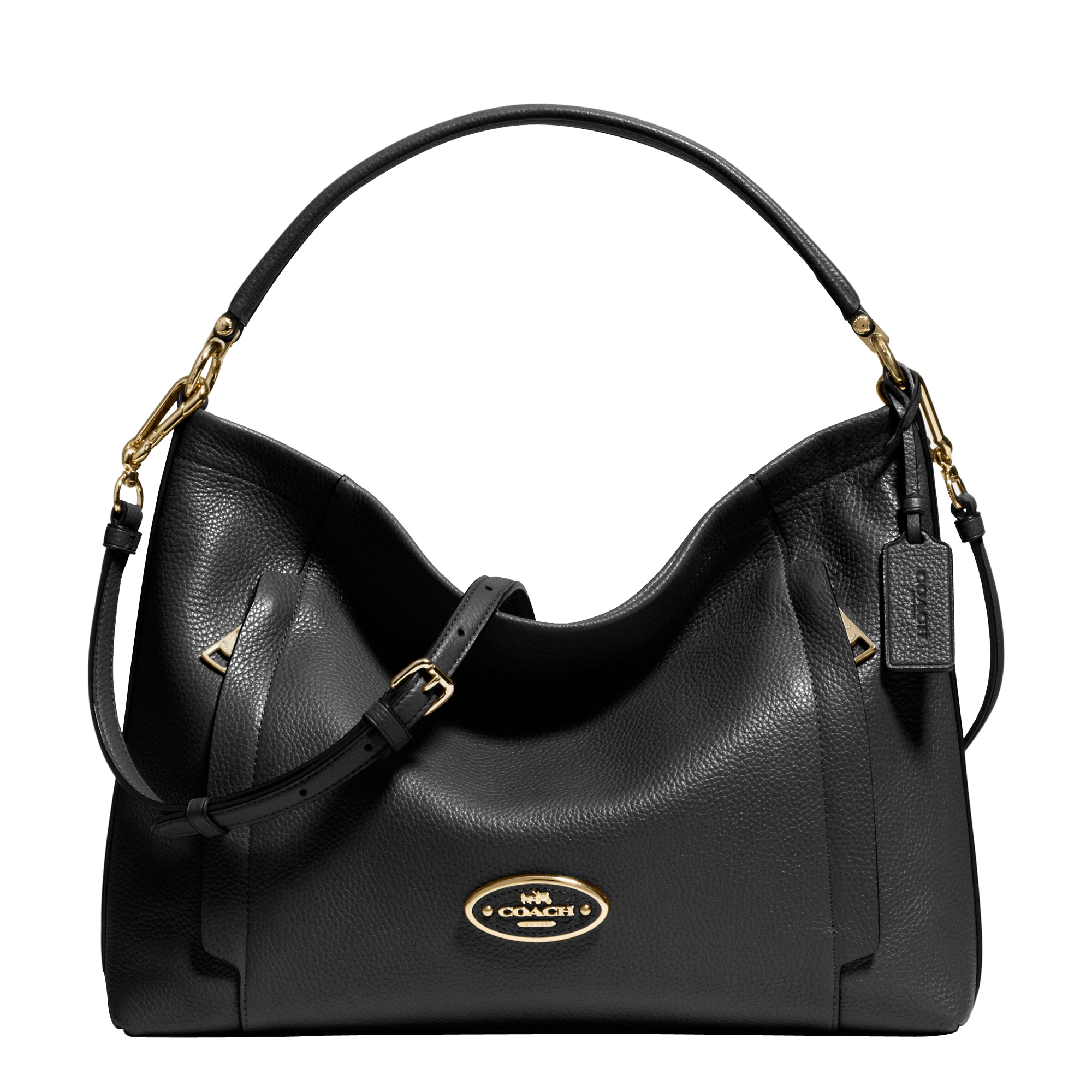 Coach Hobo Scout Bag in Black | Lyst