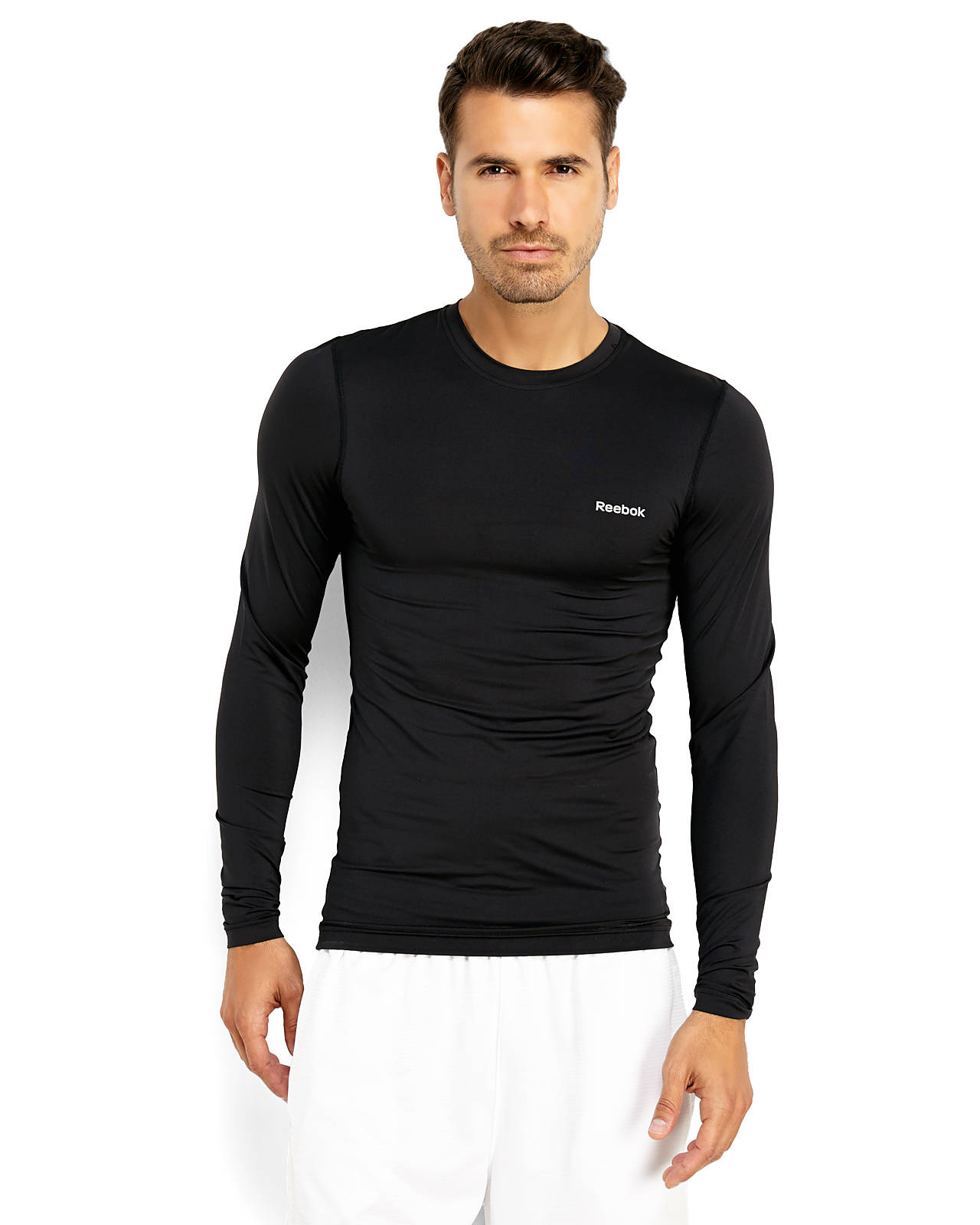 reebok compression long sleeve