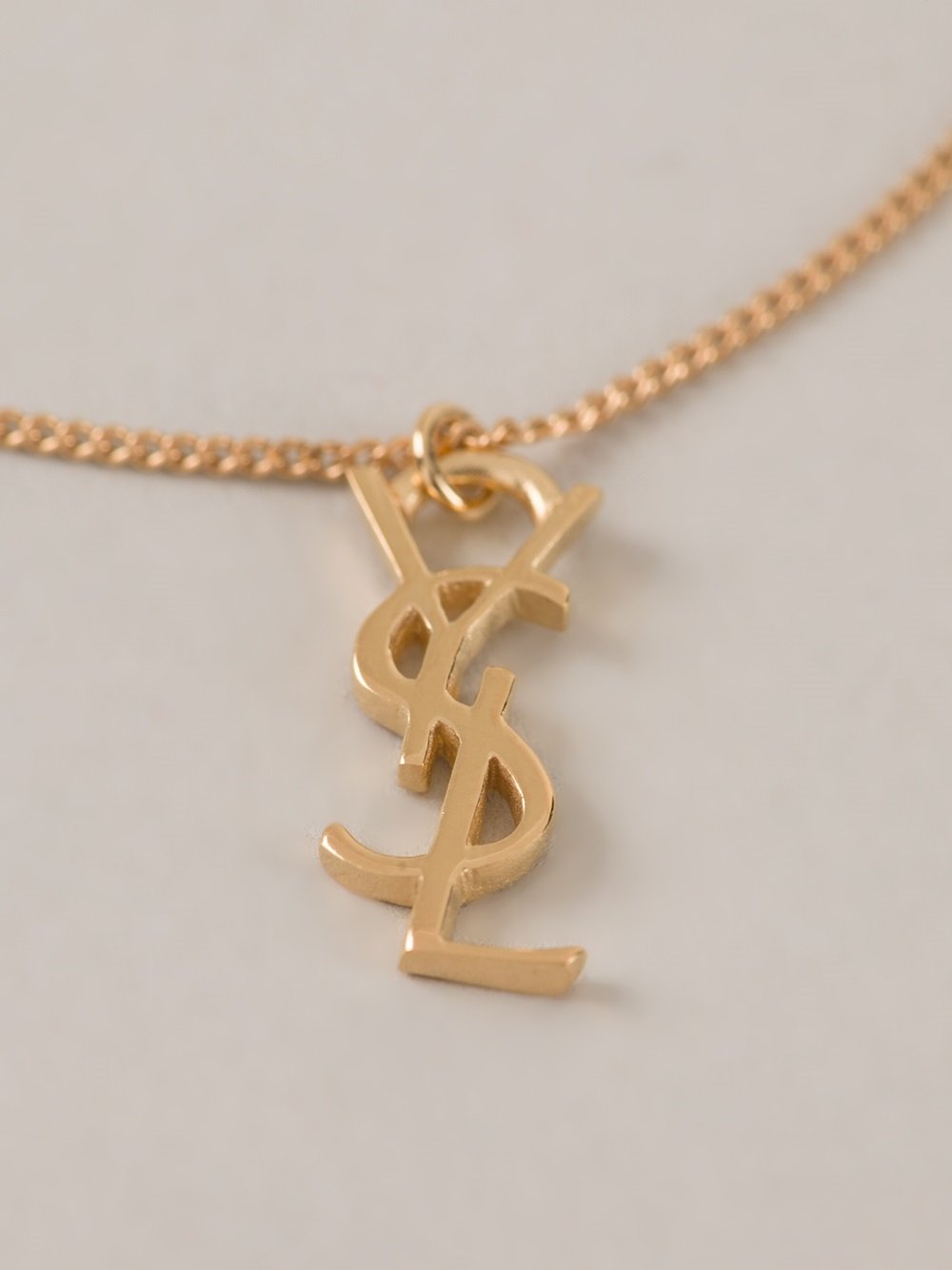 ysl necklace logo