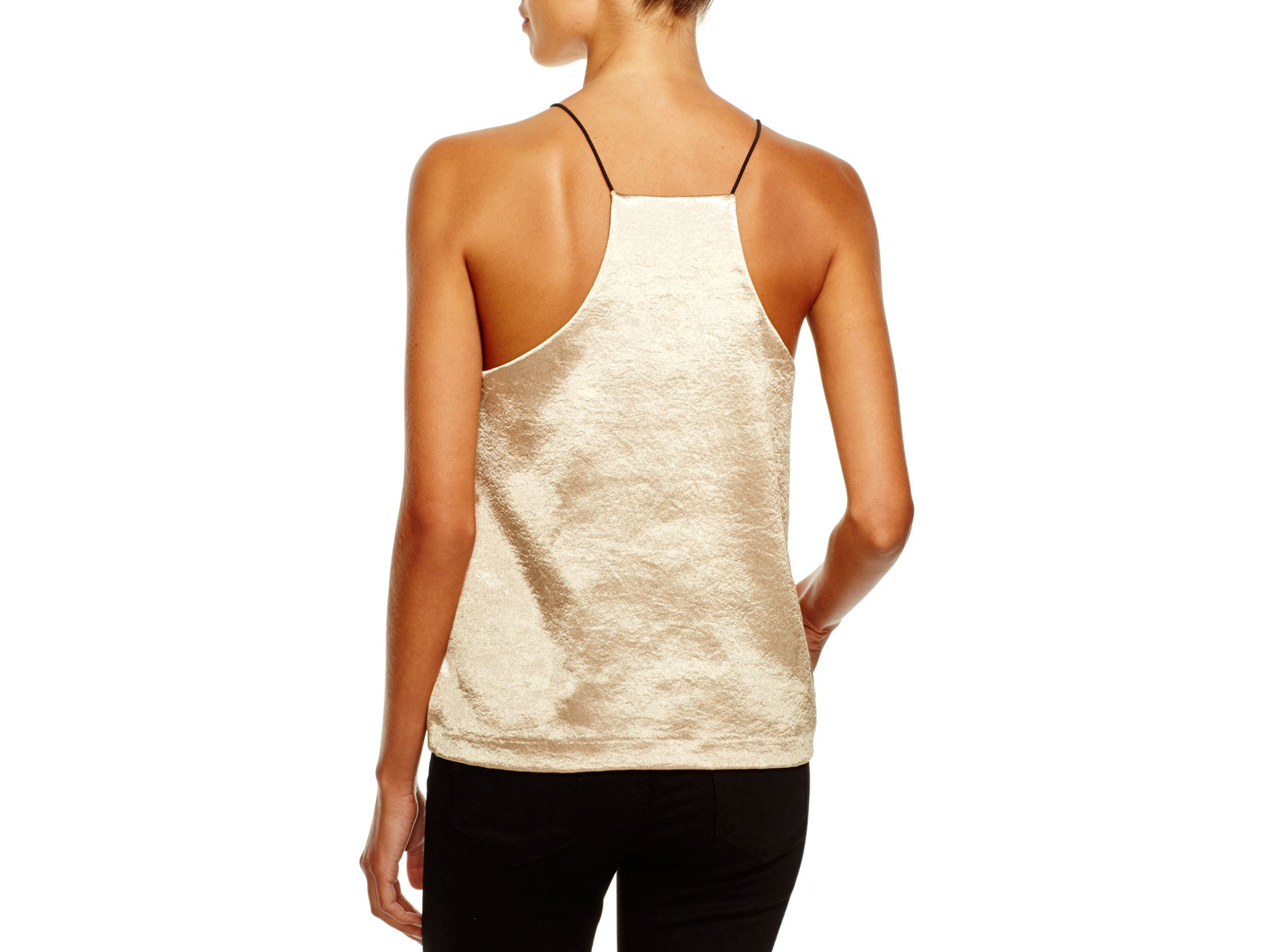 gold cami