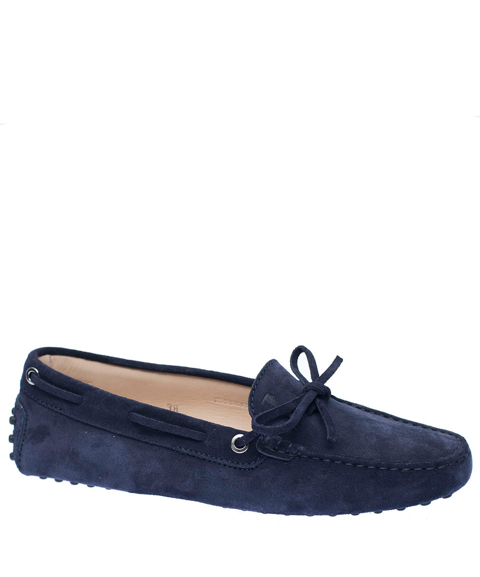 Lyst - Tod'S Heaven New Laccetto Suede Loafers in Blue