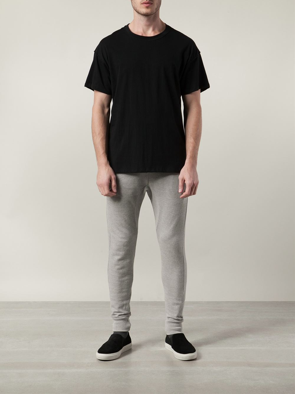 Lyst - Fear Of God Crew-Neck T-Shirt in Black for Men