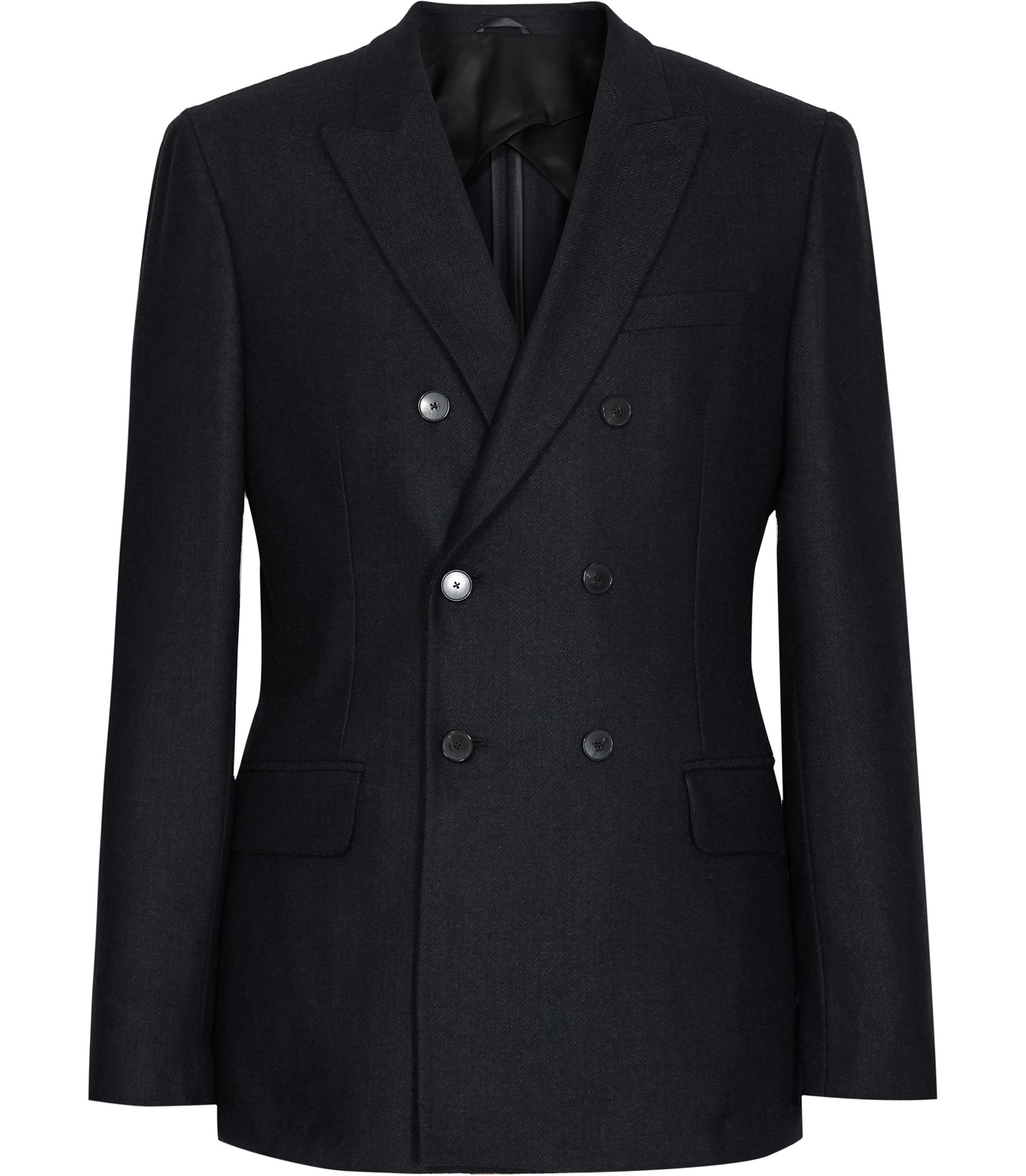 Reiss Corduroy East Double-breasted Blazer in Navy (Blue) for Men - Lyst
