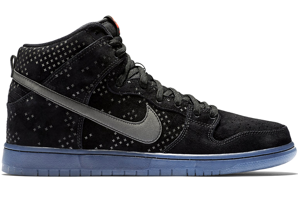 Nike Sb Dunk High Premium Flash in Black for Men | Lyst