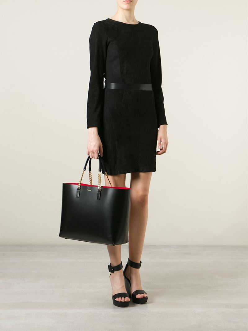 saint laurent tote shopper