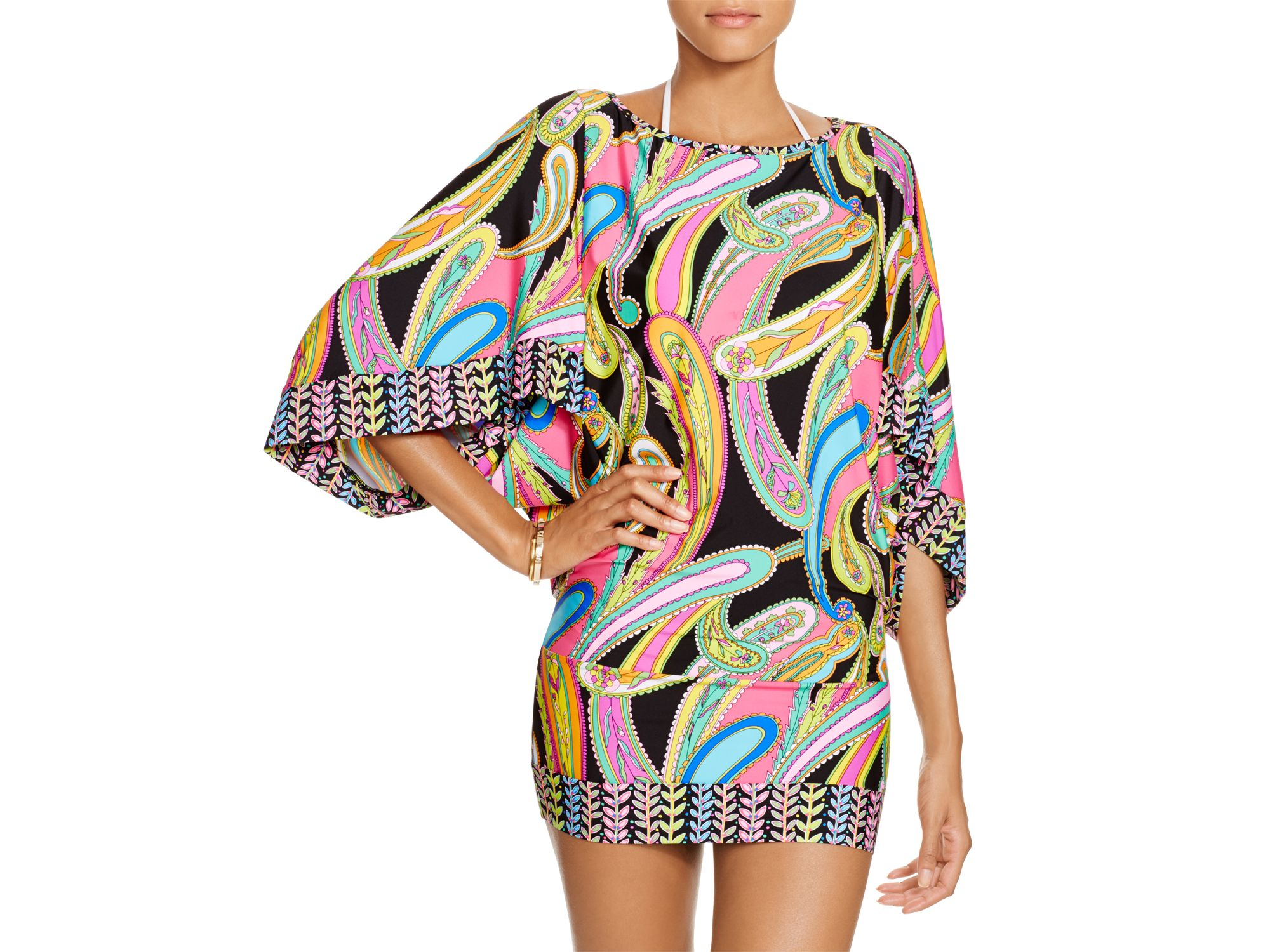 trina turk bathing suit cover up