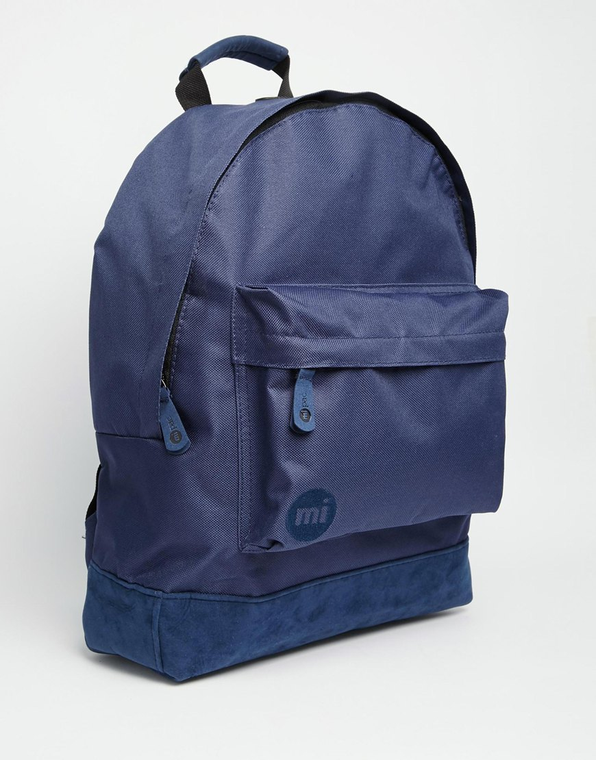 Mi-Pac Synthetic Classic Backpack In All Navy - Navy in Black | Lyst