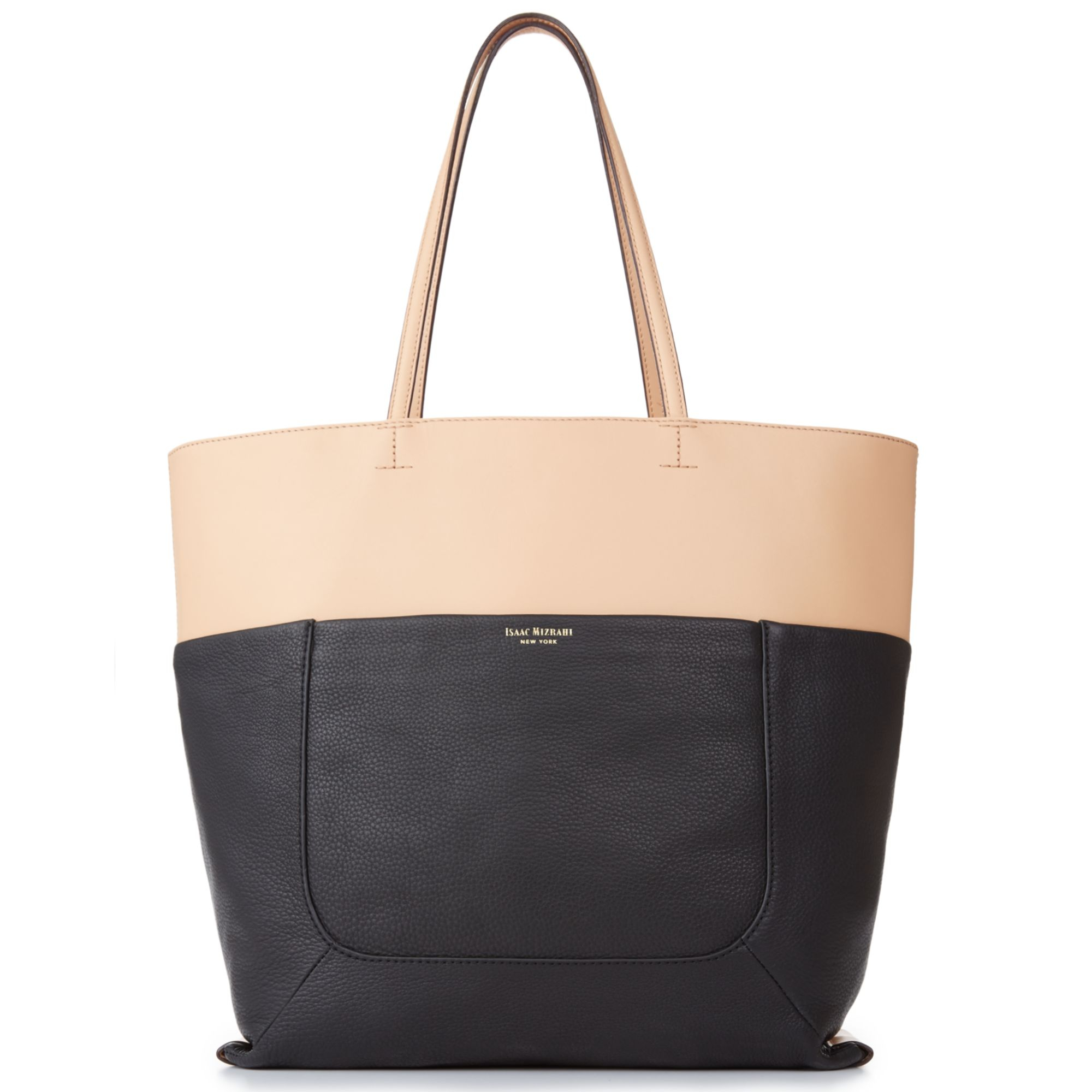 Lyst Isaac Mizrahi New York Lillian Tote In Natural Gallery